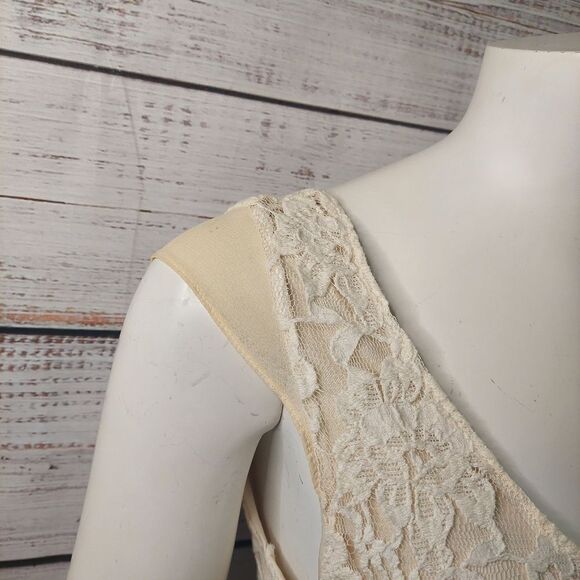 American Eagle Outfitters Womens Lace Floral Mini Summer Dress Open Back - Picture 5 of 9